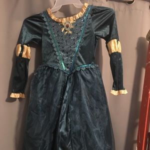 Authentic Disney Merida dress.  Size medium